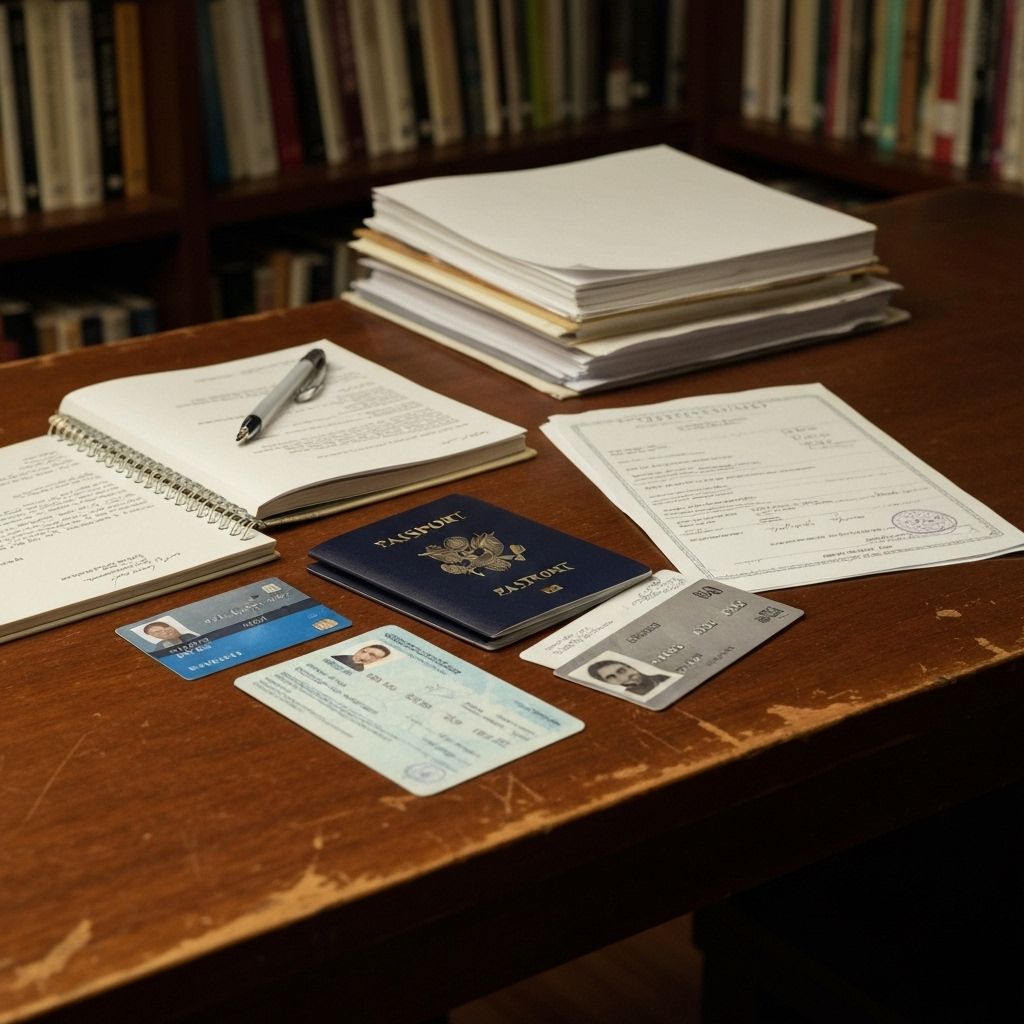 Documentos requeridos